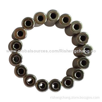 Rare earth neodymium magnet, used in motor, sized 4*2*5.6mm, covered with nickel